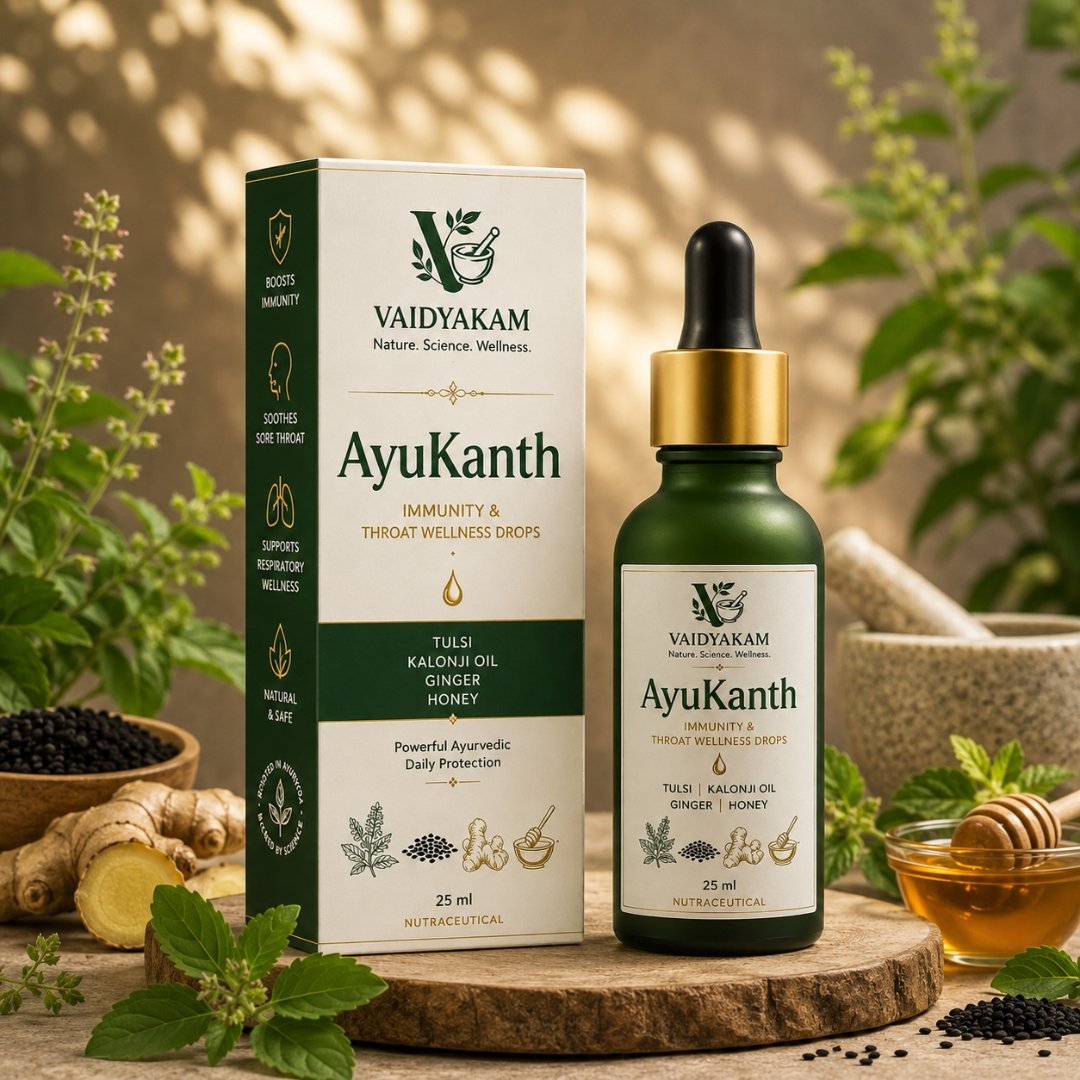 15.jpg AyuKanth Ayurvedic Herbal Drops with Tulsi, Ginger & Kalonji Oil - Image 1
